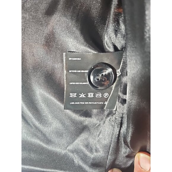 Melton Wool Blend Coat Bernardo Size XL (HL82) - Picture 4 of 6